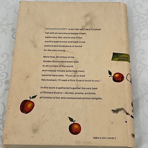 Richard Scarrys Best Story Book Ever A Golden Book 82 Round-The-Year Stories & P - Picture 2 of 6